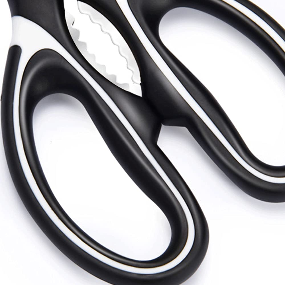Tijeras para Manualidades, Tijeras artesanales de Cocina Acero Inoxidable, Tijeras potentes multifuncionales