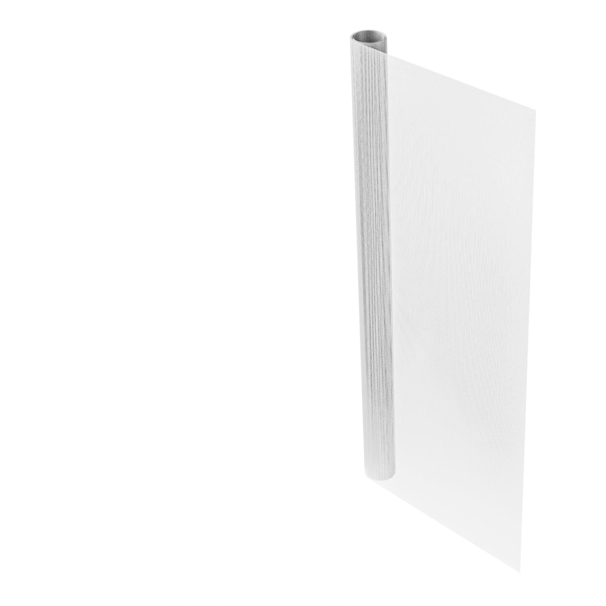Amig - Telo zanzariera - Zanzariera per finestra e porta - Facile installazione e regolabile - 150 x 250 cm - Poliestere - Bianco