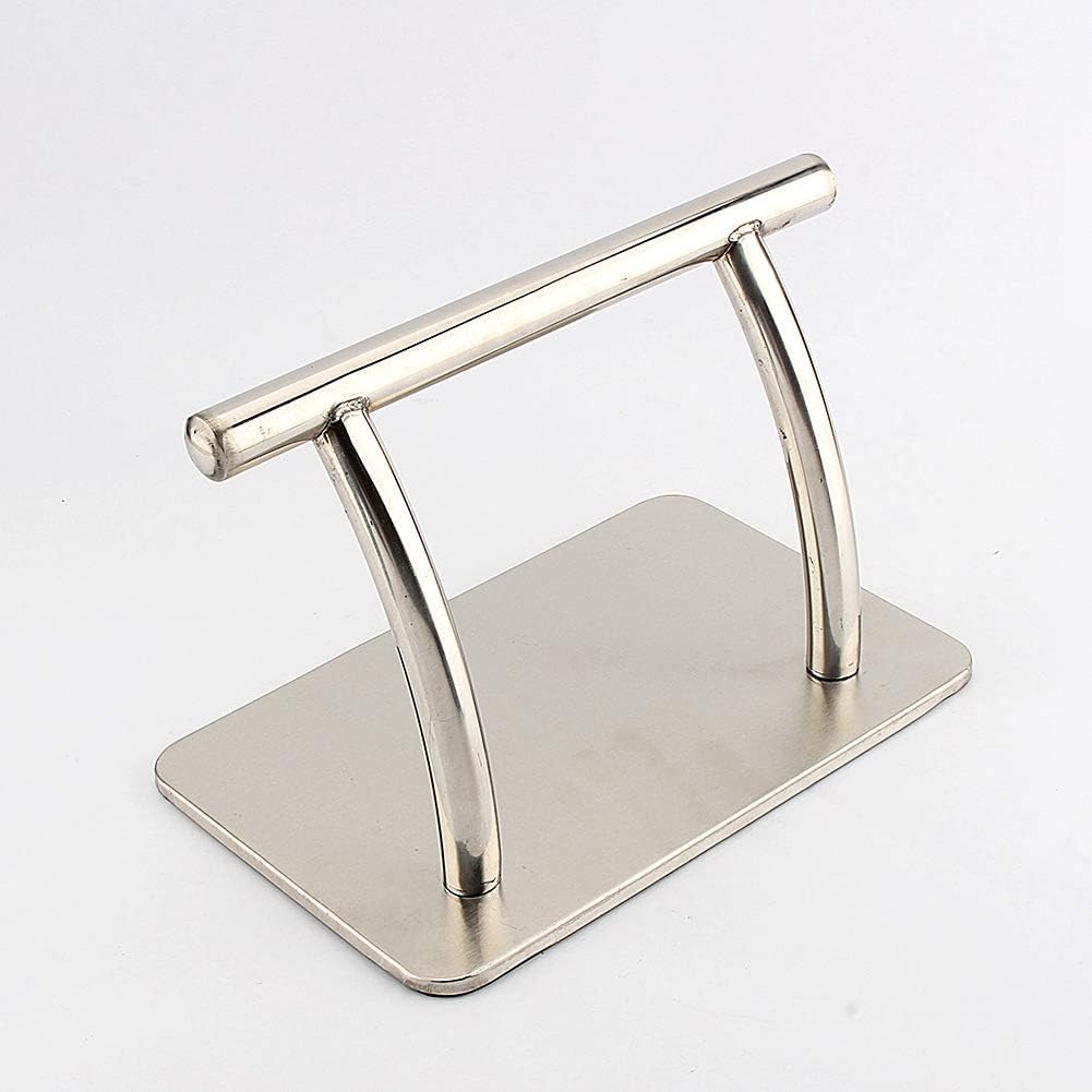 Reposapiés de Acero Inoxidable Práctico Reposapiés Profesional para Salón de Barbero SPA Salón de Peluquería Taburete Silla