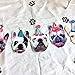 French Bulldog Garland, frenchie dog birthday party decoration banner, Made in USA, Best Quality