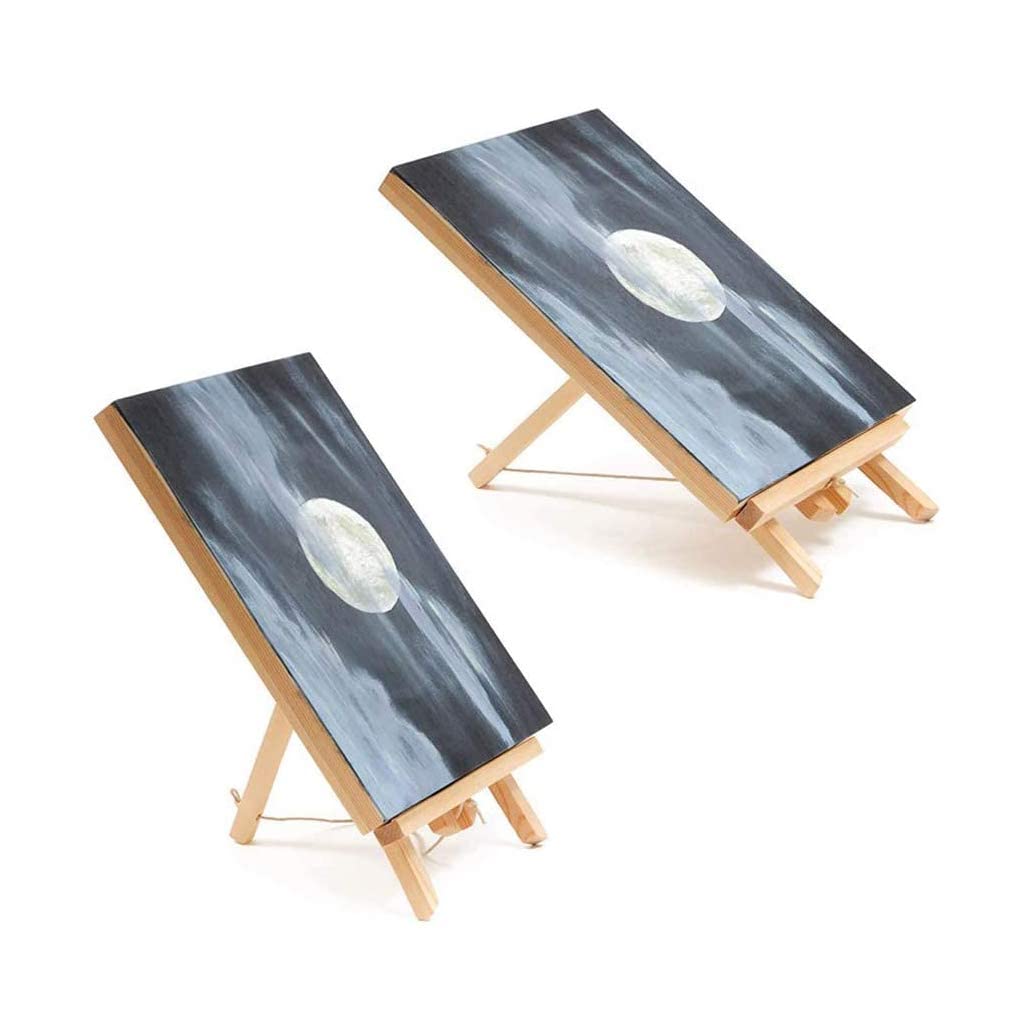 Caballete trapezoidal de escritorio de 16 pulgadas para pintura fotográfica, portátil, útil, soporte para trípode, caballete para estudiantes y aulas
