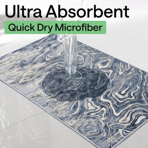 Image of Medallion Vintage Look Carpet for Living Room Bedroom Dining Room | Washable Area Rug with Non Slip TPR Backing | Modern Floor Carpet for Home(Design02-16x24 Inches)