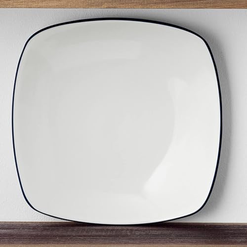 Miniatura 4 de Noritake Colorwave Navy - Juego de 4 platos llanos cuadrados, 10-34 pulgadas