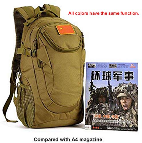 Huntvp® 25 litre tactical rucksack, Molle school bag, military bag, daypack, waterproof, mini adult daypack, sports rucksack, trekking rucksack for outdoor sports, fitness, hiking - Image 6