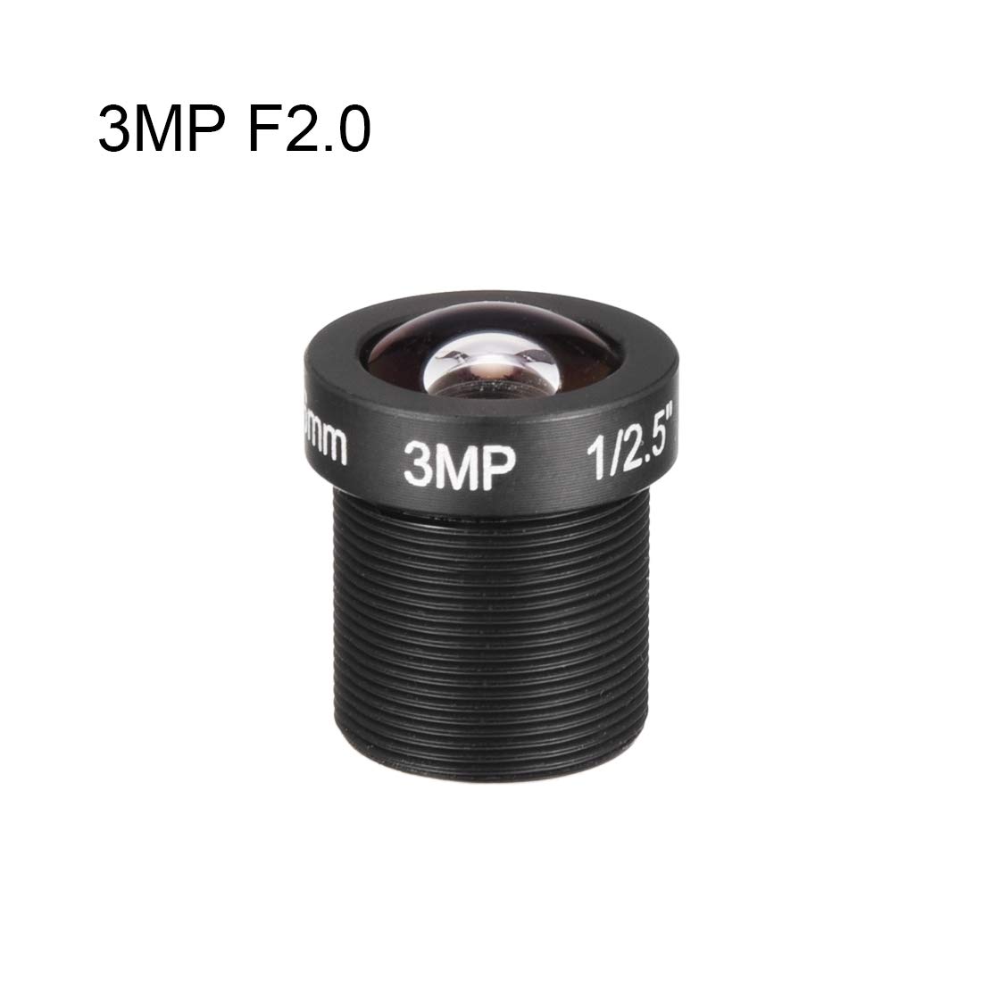 Lot De 2 Objectifs Caméra FPV 6mm F2.0 720P Grand Angle M12 - Uxcell