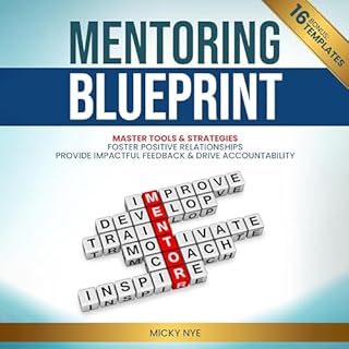 Mentoring Blueprint Audiolibro Por Micky Nye arte de portada