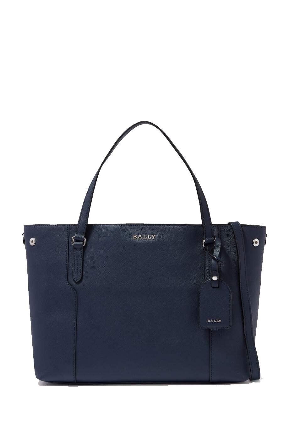 Bally Seraphine Ladies 6224465 Ink Leather Tote Bag