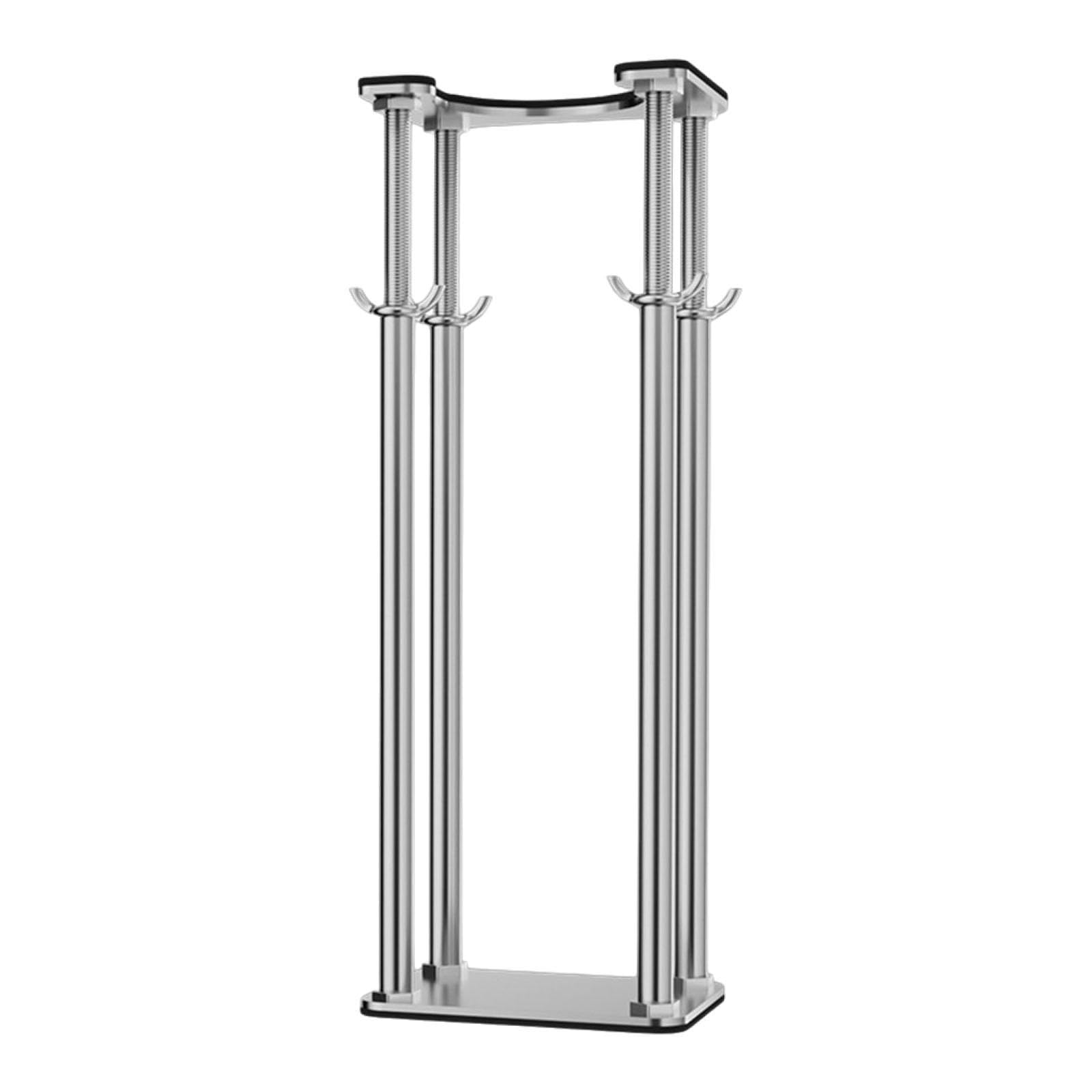 Barra de soporte para lavabo de acero inoxidable regulable 18-28 cm