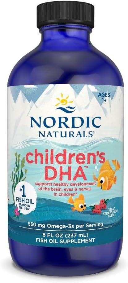 Nordic Naturals - Children's DHA, Healthy Cognitive Development and Immune Function, 8 Ounces