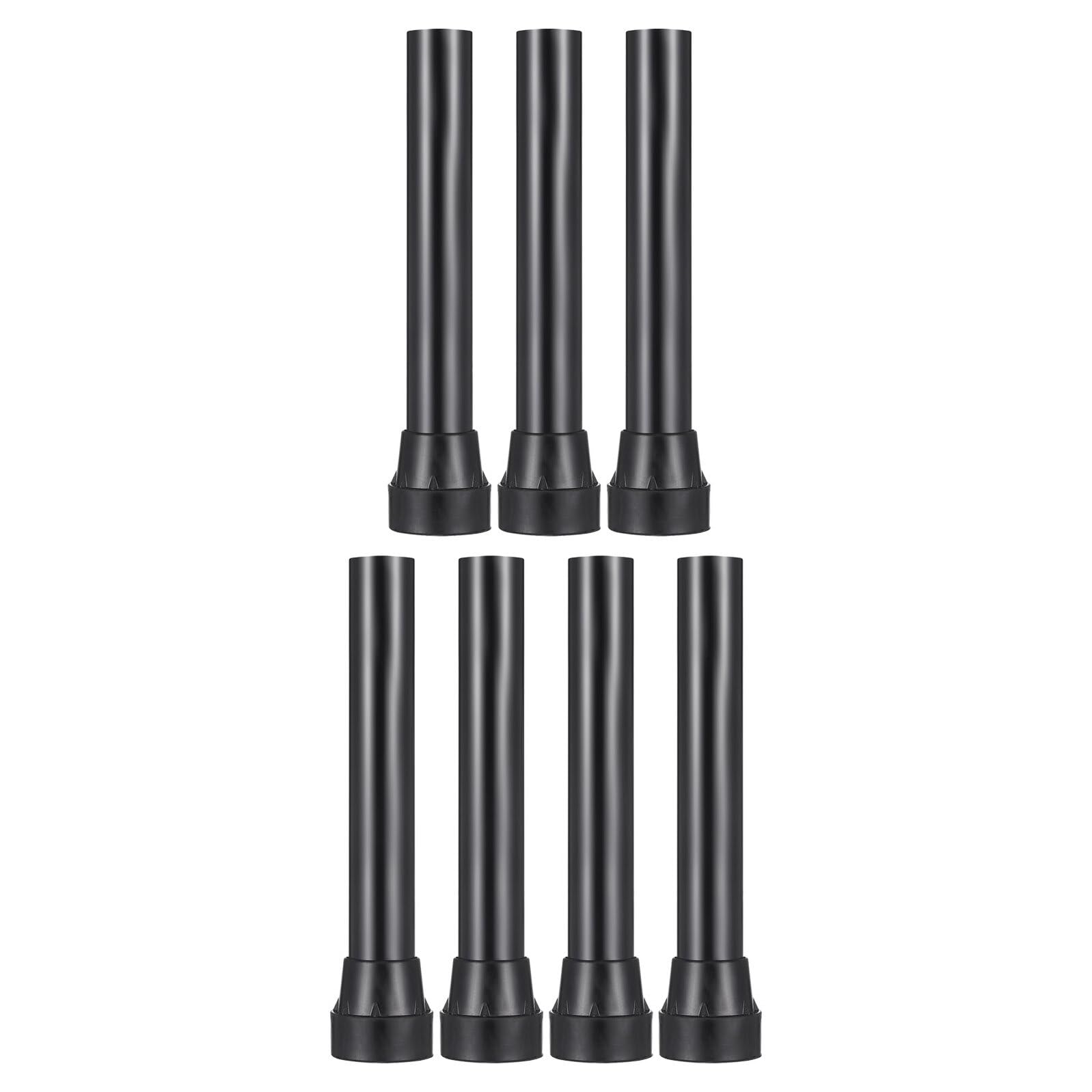 Healeved 7 Piezas Patas de Repuesto para Trampolín con Cubiertas Antideslizantes de Acero Inoxidable Accesorios Compatibles para Postes de Cama Elástica Interior y Exterior Protección