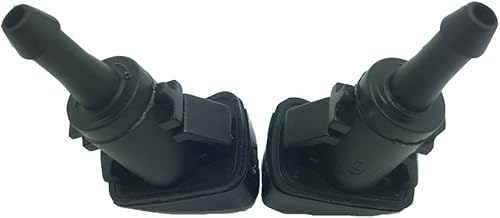 JSD 5303833AA - Rociador de boquilla para limpiaparabrisas para Jeep Patriot Dodge Charger Dodge RAM 1500 2500 3500 2008-2016