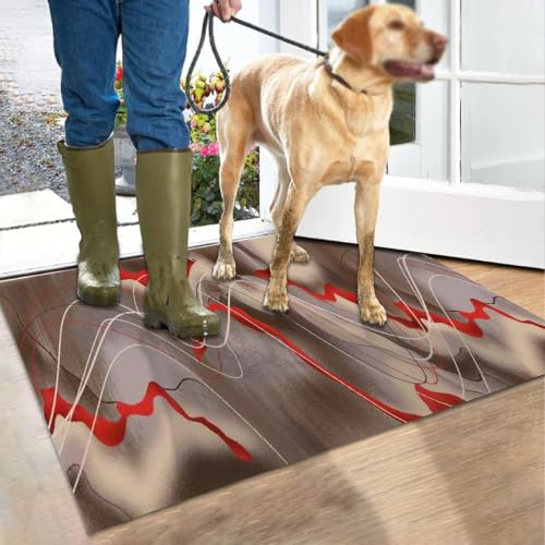 Alfombra corredor para cocina pasillo habitacion exterior interior absorbente de 100x220 6