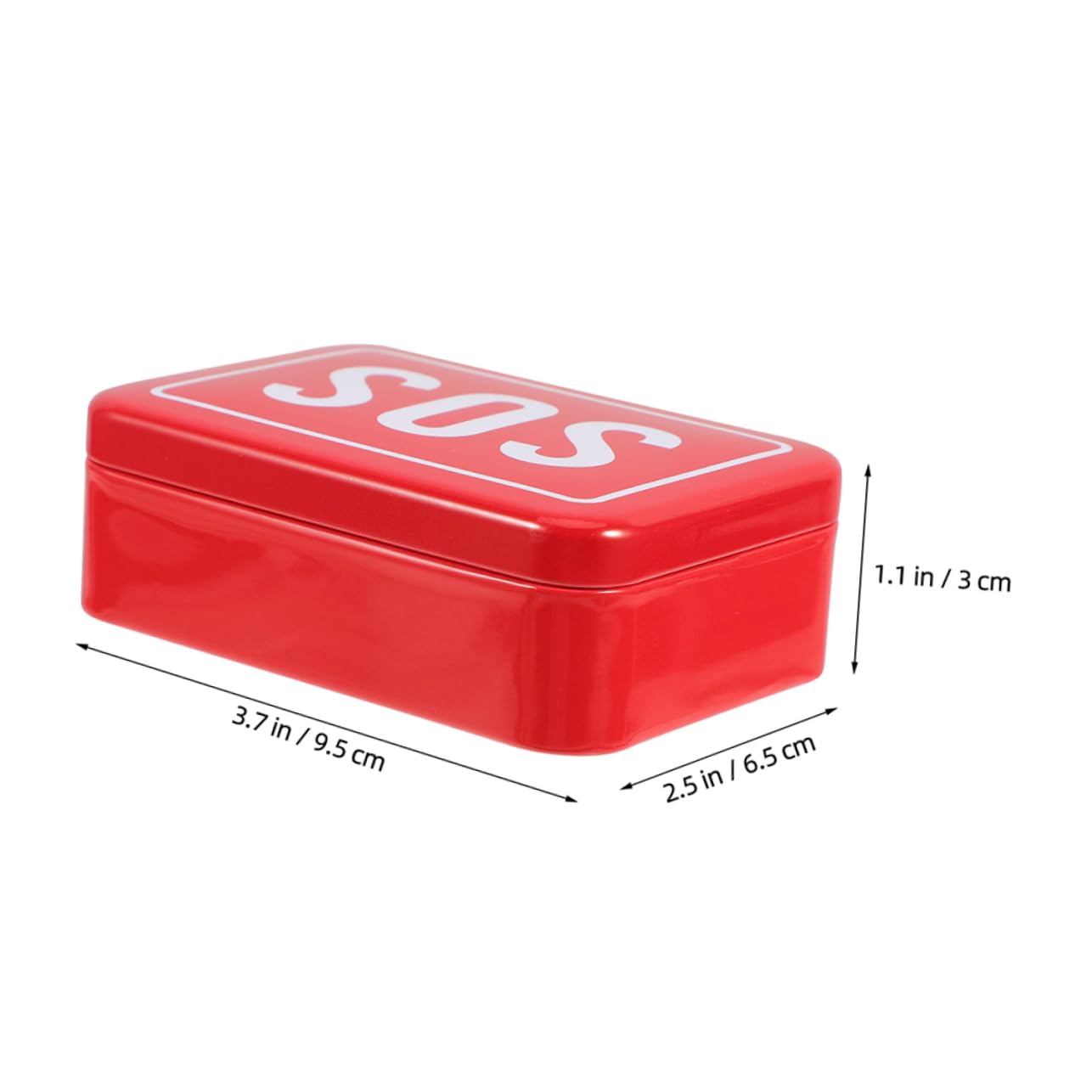 CORHAD 2pcs Emergency Aid Kit Box Compact and Survival Box for Outdoor Activities Storage Organizer for Camping Hiking
