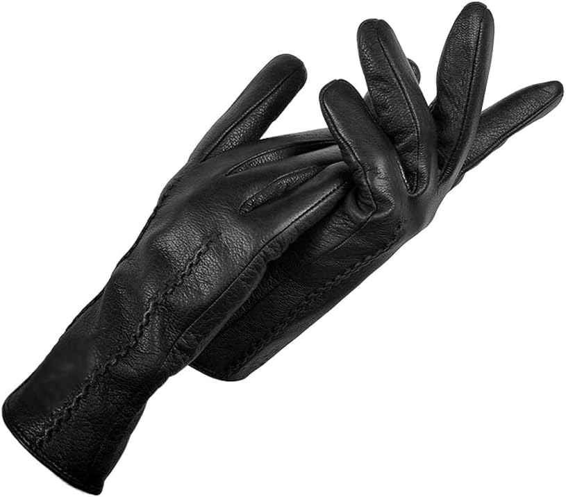 Autumn and Winter Outdoor Warm Flexible Cord Decorative Short Cold Protective Mittens(7.5)