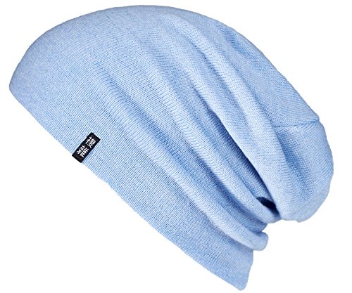 Enter the Complex® Bonnet Chapeau Hiver, Femme et Homme, Unisexe, Beanie en 100% Laine Merinos, Lumiere Bleue Cover