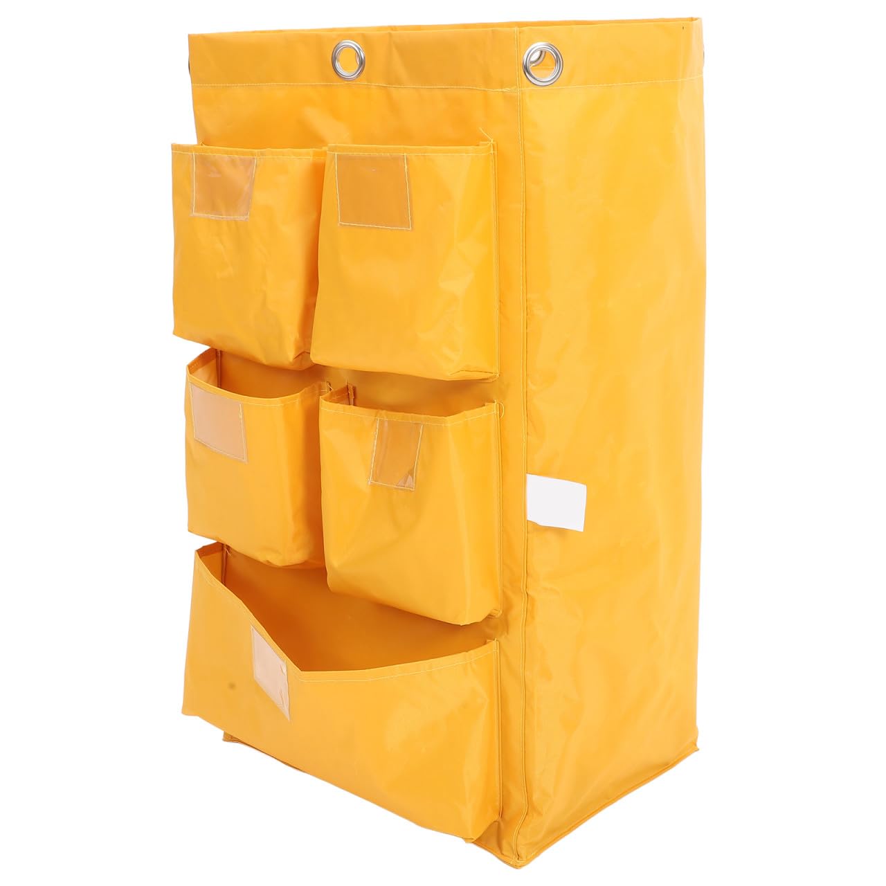 Bolsa para Carro de Limpieza Paño Durable y Cierre Seguro, Adecuado para Limpieza en Entornos Comerciales y Hoteleros