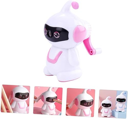 Miniatura 4 de Sacapuntas eléctricos de la muñeca del hierro del sacapuntas de lápiz de los niños de los robots