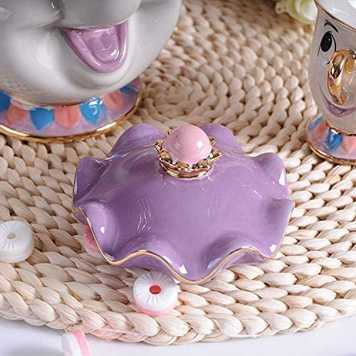 NEW Beauty and The Beast Mrs. Potts Chip Tea Pot & Cup set Teapot Mug (Pot & Cup)