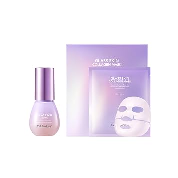 Cell Fusion C All Day Glass Glow Duo Glass Skin Serum + Collagen Mask