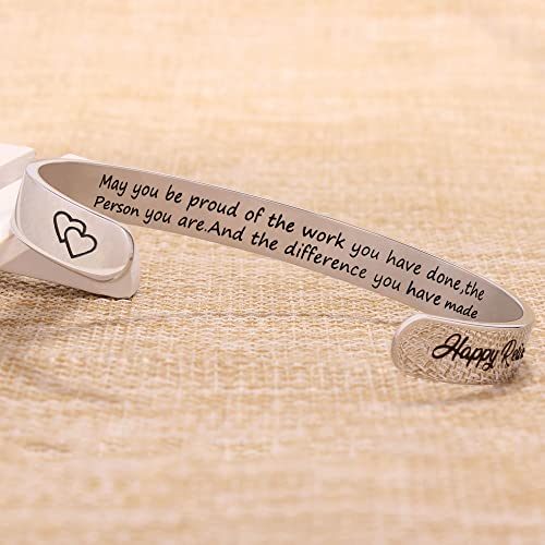 Btysun Bracelets for Women Mothers Day Bracelet Gifts from Daughter Inspirational Gifts for Women Graduation Gifts for Her Motivational Birthday Cuff Bangle Friendship Personalized Mantra Jewelry…