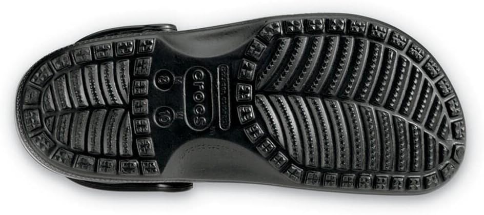 Crocs Unisex-Adult Classic Clogs (Favourites), Black, 9 UK Men/ 10 UK Women