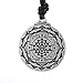 Sri Yantra Great Wealth Hindu Goddess Pendant Neckalce Tantric Yoga Jewelry for Men