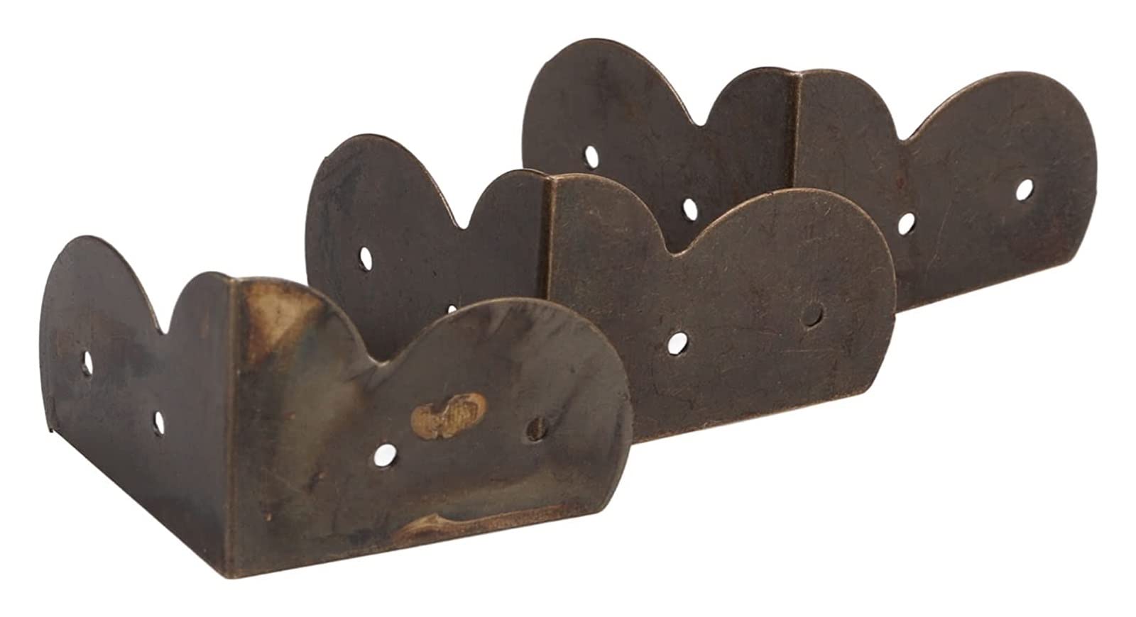 Paraspigoli, Angoli Decorativi for scatole in Bronzo Antico