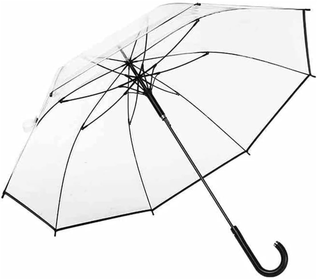 KYUSAR Car Umbrella Travel Umbrella Transparent Umbrella Windproof Umbrella Travel Umbrella Transparent Long Handle Umbrella For Men And Women Umbrellas For Rain Windproo