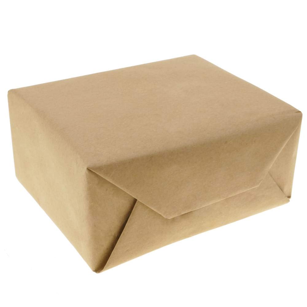 Diamond Packaging Kraftpapier Rolle - Jumbo Packpapier braun Kraftpapier Rolle zum Basteln, Geschenkverpacken, Verpacken (600mm x 200m)