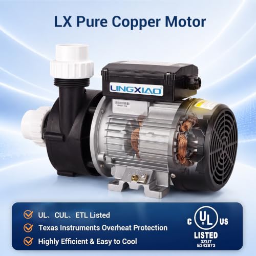 Image of Hot Tub Circulation Pump, 0.35HP, 230V - Model: WTC50M-Long Snout