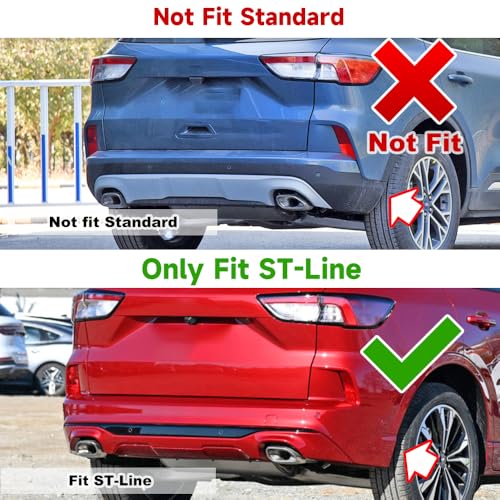 Image of Mud Flaps,4 PCS Mud Guards for Ford Escape MK4 2020-2024,Front and Rear Splash Guard for Ford Escape MK4 2020-2024,Black