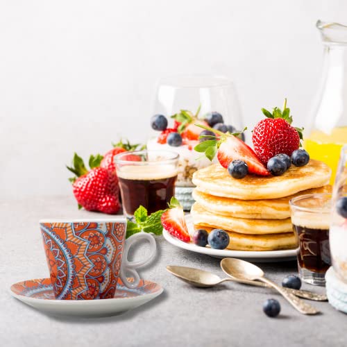 Generico Set Tazzine Caffè da 12 Pezzi Tazzine da