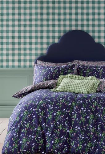 Cath Kidston Nightshade Navy Duvet Cover Set Floral Themed Single Bedding Set