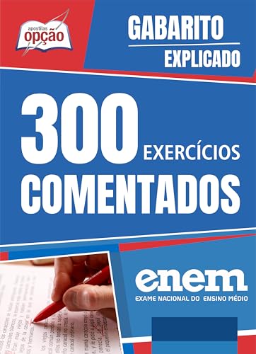 Caderno de Questões ENEM 2026 - 300 Exercícios Comentados