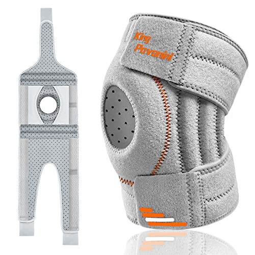 Knee Braces for Knee Pain Women Men, Non-slip Knee Support with Side Stabilizers & Patella Gel Pads, Plus Size Knee Brace for Meniscus Tear, Joint Pain Relief, ACL, LCL, MCL & Workout