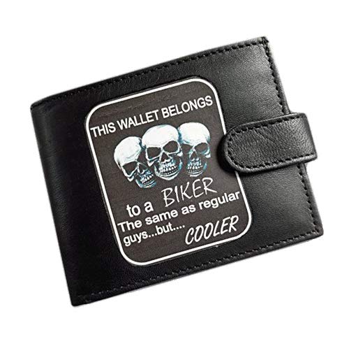 Stoneys Badges DataSafe Wallet 105 - Cartera para hombre  negro negro