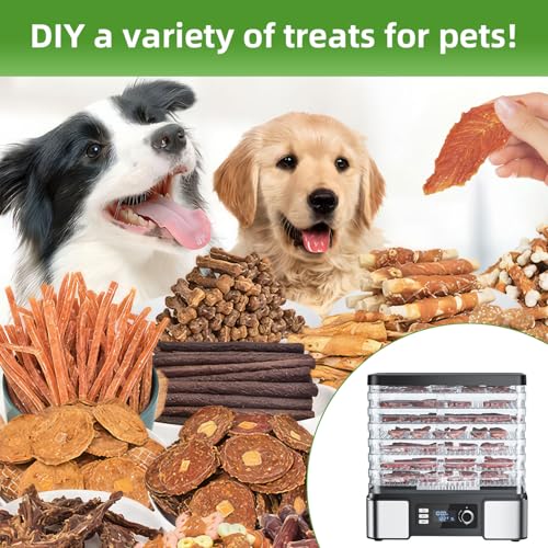 Tinana Food Dehydrator Machine Dryer For Jerky: Stainless Steel Dehydrater For Fruit Herb thumb #6