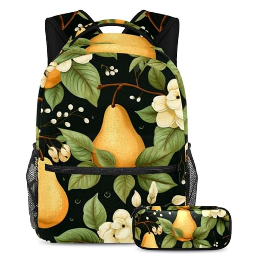 Sac à livres de voyage étudiant pour les sorties et l'école avec sa trousse