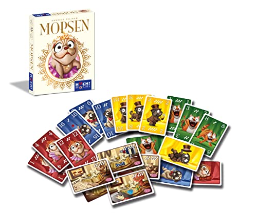 HUCH! | Mopsen | Kartenspiel | Gesellschaftsspiele | Familienspiele | Urlaubsspiele | Kinderspiele und Spiele für Erwachsene | Reisespiele | für 3 bis 5 Spieler ab 8 Jahren