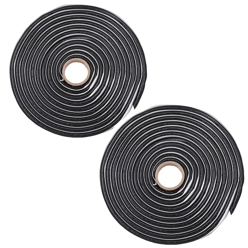 1PCS Ruban Butyle Noir 3mm x 8 m Butyl Tape Ruban Etancheite pour Coller et Sceller Les Feux Arrière de Voiture les Phares les Fenêtres et Les Couvercles de Trous D'égout (1, 3mm)
