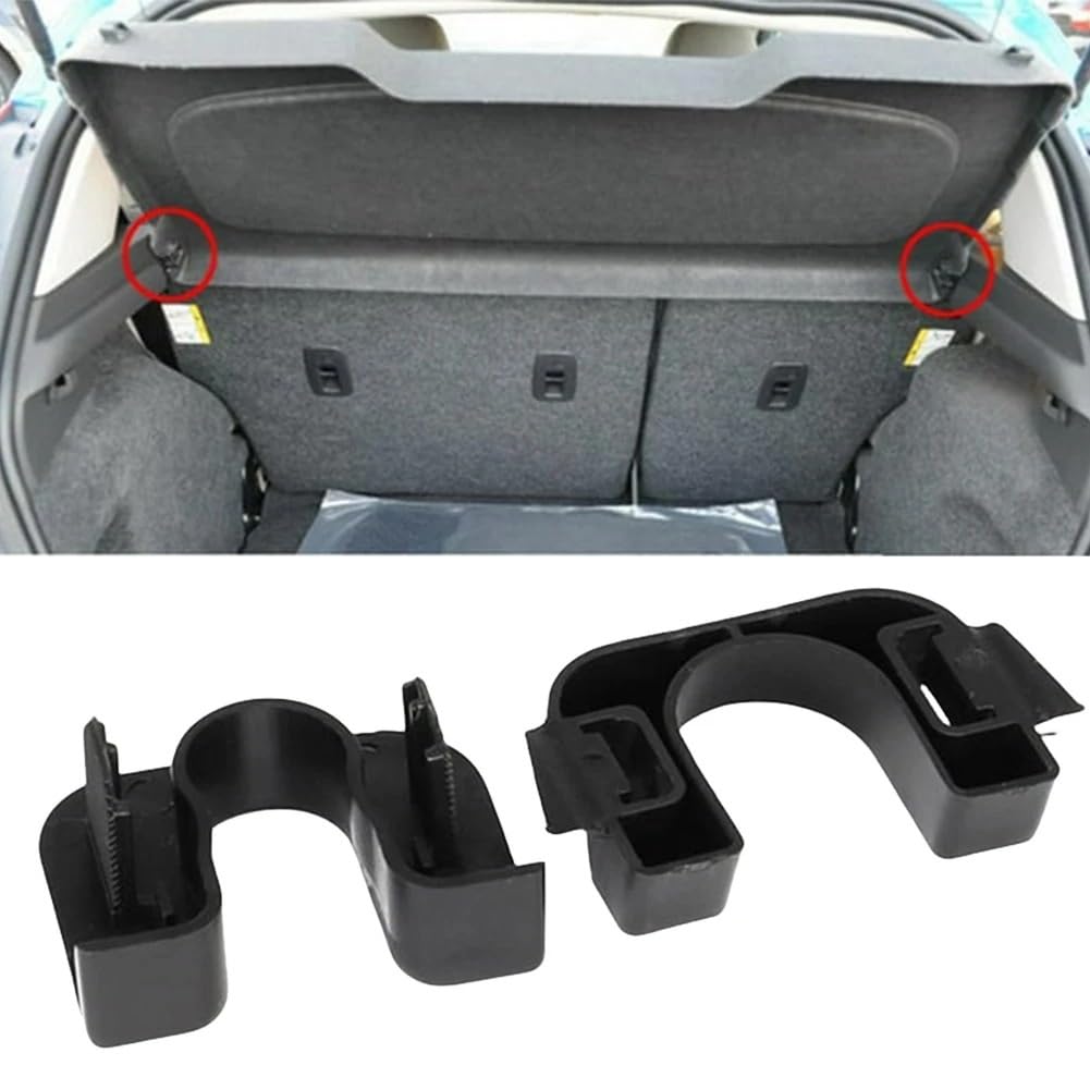 Tronco Privacy Cappelliera Per Ford Per Fiesta MK7 Per C-Max MK1 E 2 2008-2017 Cerniera Perno Ripiano Posteriore 015532109E Copertura Bagagliaio Posteriore(4 sets)