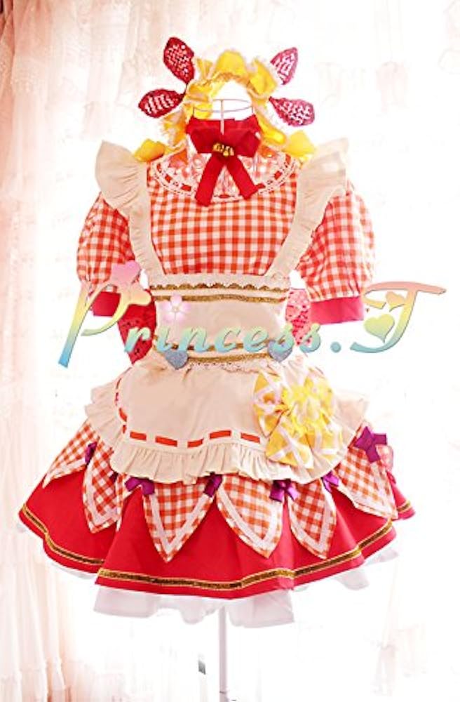 デレマス 赤城みりあ コスプレ衣装 ポッピン・ハイ コスプレ Amazon.co.jp: [FUREETAE] 赤城みりあコスプレ衣装+髪飾り : ホビー