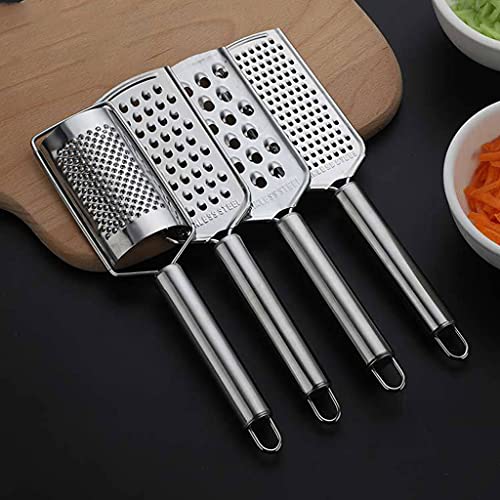 Rallador multiusos de acero inoxidable para queso y limón miniatura 4