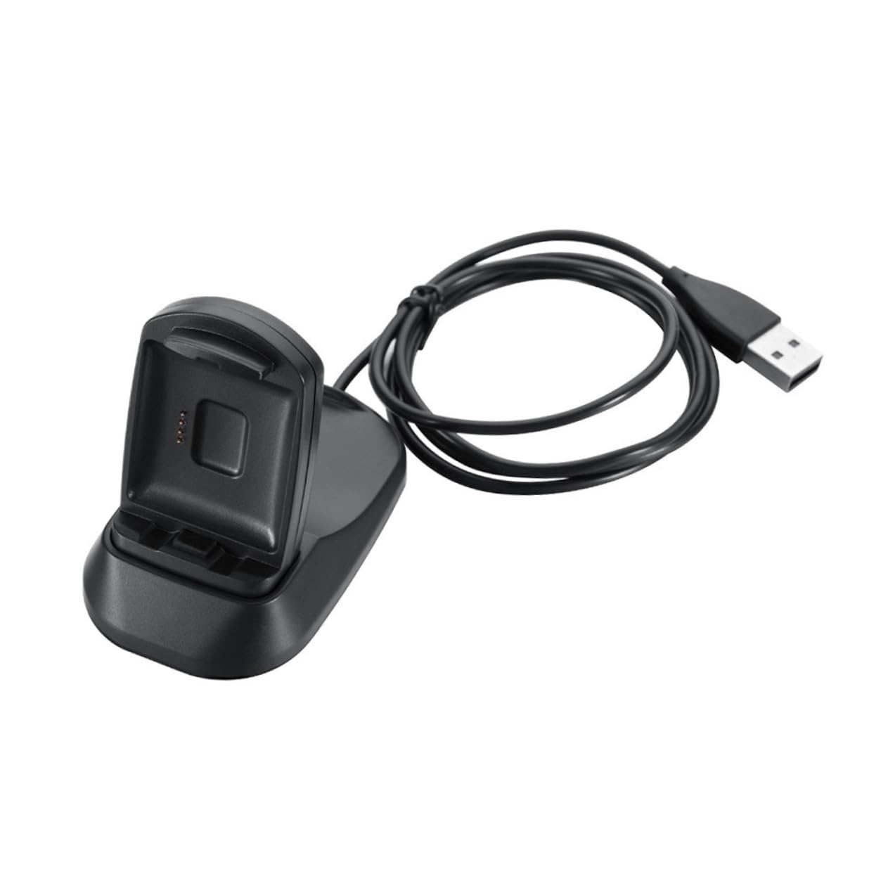 jojofuny 3pezzi Caricatore Per Smartwatch Blaze Base Di Ricarica Usb Compatta e Leggera Con Protezione Sicura Per Fitness Tracker