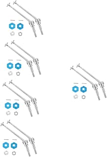 5 Conjuntos 12423 Eixo De Transmissão Acessórios Para Automóveis Acessórios De Carro Acessórios Automotivos Reparação Eixo Dianteiro Eixo De Transmissão De Metal Rc Eixo De