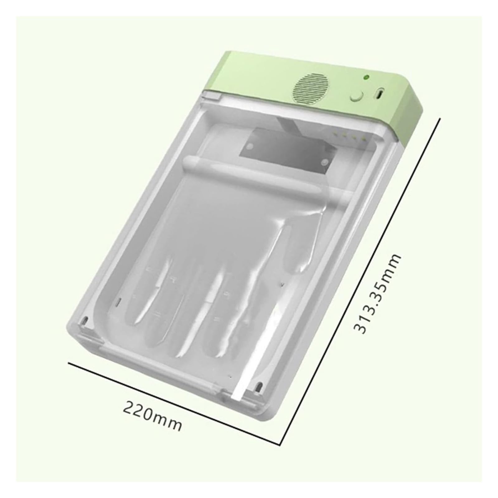 Macchina automatica per guanti, portatile, usa e getta, per mettere automaticamente i guanti 3s, da appendere, comoda sostituzione, per cucine e ristoranti