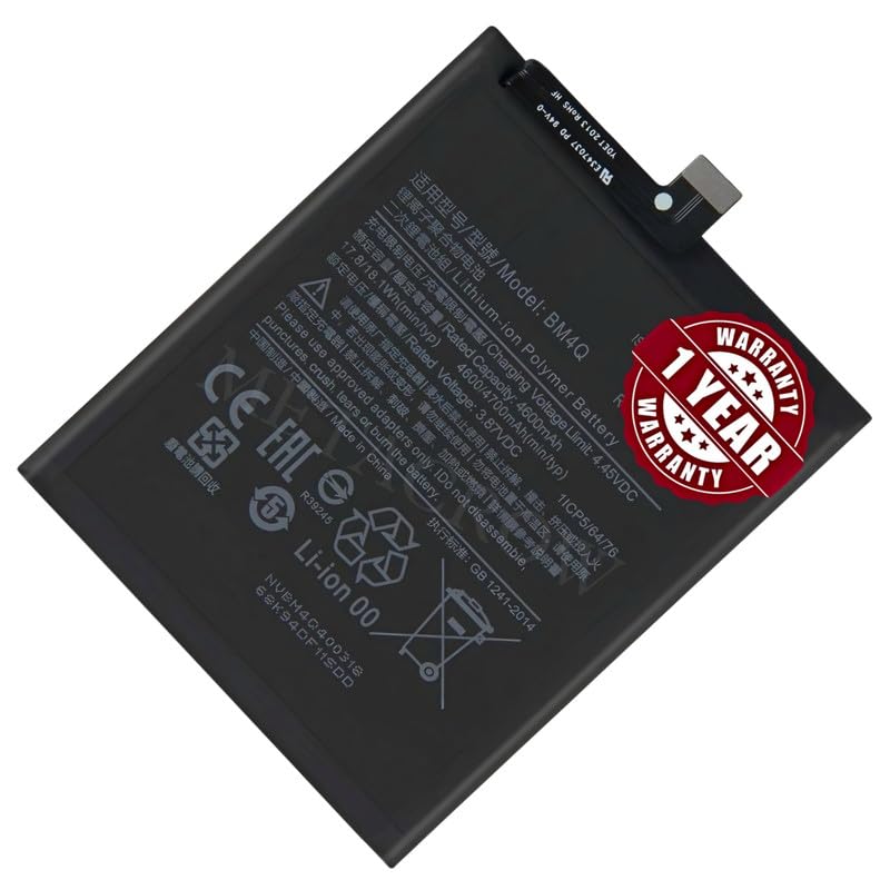 Image of Original BM4Q Battery Compatible for Xiaomi Poco F2 Pro (M2004J11G) | Redmi K30 Pro - (4700mAh) - 1 Year Warranty JK1