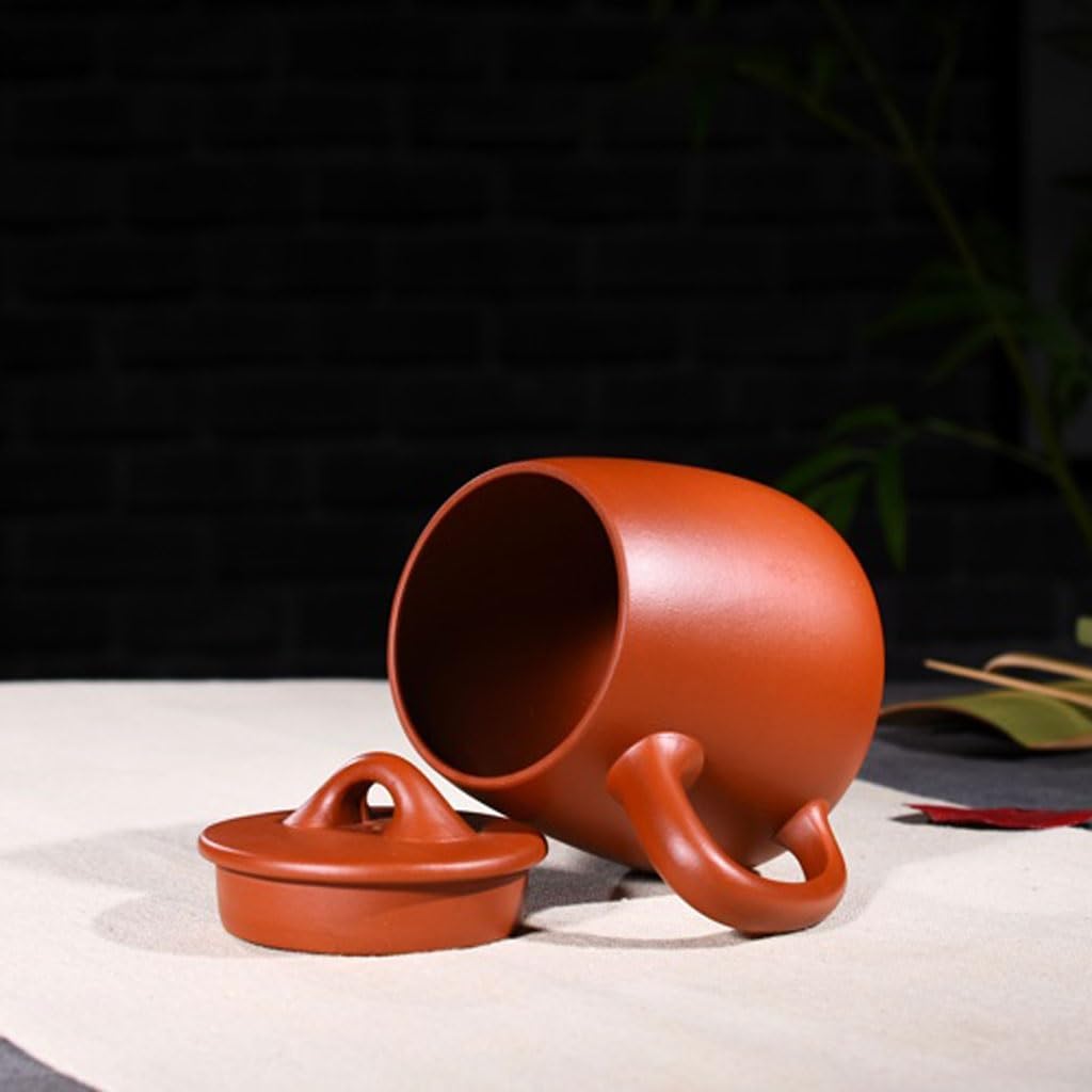 Matcha Cups męski i damski zestaw do herbaty 380 ml fioletowy kubek z piaskiem ręcznie robiony biurowy kubek na herbatę do domu gabinetu kubek na wodę zestaw do herbaty zaparzacz do herbaty kubek