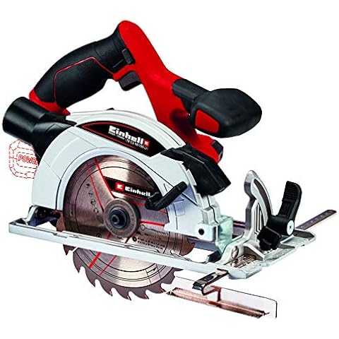 Einhell TE-CS Power X-Change 18-Volt Cordless 6-1/2 Inch 4,200-RPM Circular Saw, w/Adjustable Angle + Depth, Saw Blade Included, LED Lamp, Tool Only (Battery and Charger Not Included) Cover