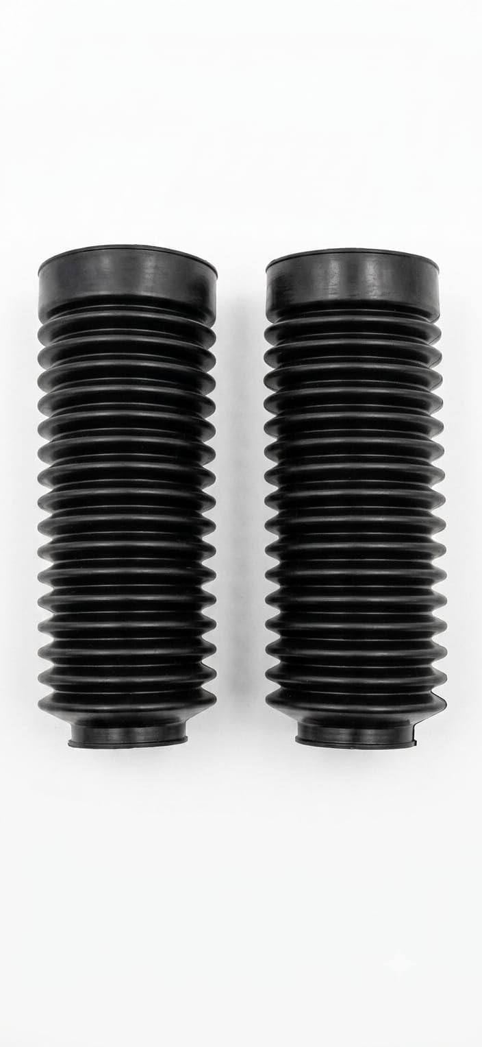 AAI JI Front Fork Shock Absorber Rubber Boot Dust Cover for Pulsar 150 | Long Boot Design, Dust Protection, Rubber Material, Set of 2, Fork Cover-image-16